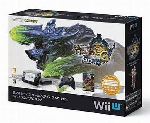 駿河屋 -<新品/中古>WiiU プレミアムセット モンスターハンター3G