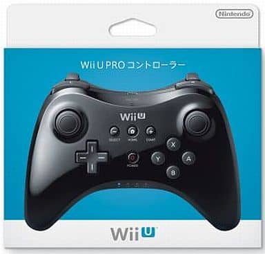 駿河屋 新品 中古 Wiiu Proコントローラー Kuro Wiiu