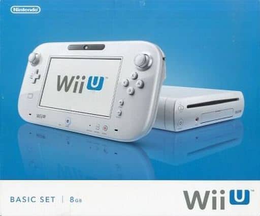 駿河屋 中古 Wiiu本体 Basic Set Shiro 状態 本体 ゲームパッド状態難 Wiiu