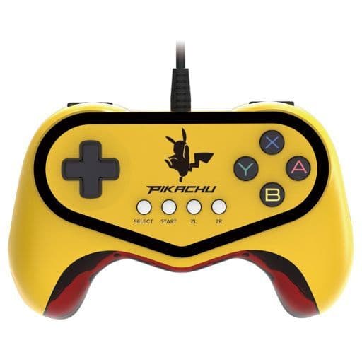 駿河屋 新品 中古 ポッ拳専用コントローラー For Wiiu ピカチュウver Wiiu