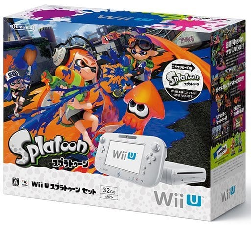 駿河屋 中古 Wii U スプラトゥーン セット 状態 説明書欠品 Wiiu