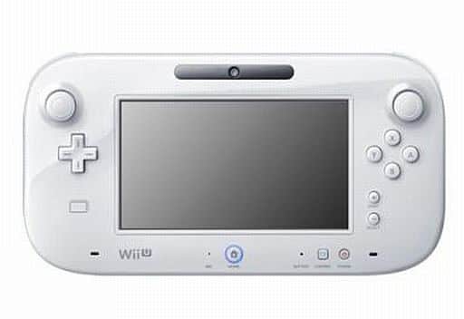 駿河屋 -<中古>WiiU GamePad(shiro)(状態：本体のみ、本体状態難