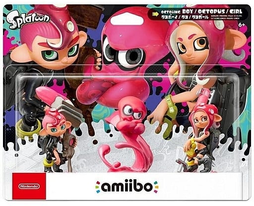 駿河屋 - 【買取】amiibo トリプルセット[タコガール/タコ/タコボーイ] (スプラトゥーンシリーズ)（ニンテンドー3DS）