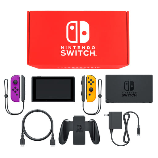 Nintendo TOKYO 限定 Switch ネオンパープル・ネオンオレンジ