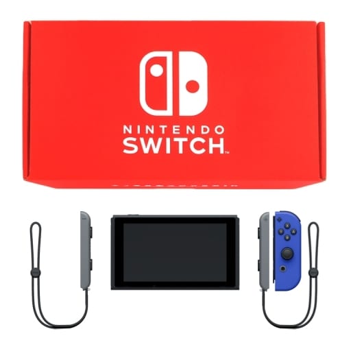 駿河屋 -<中古>Nintendo Switch本体 新型モデル 2台目用セット/Joy-Con