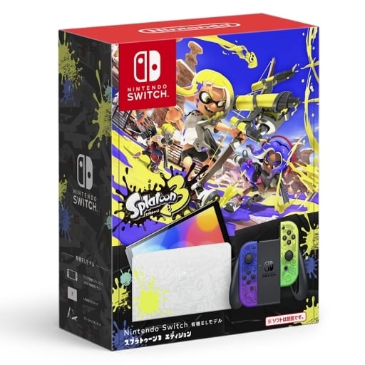 駿河屋 -<新品/中古>Nintendo Switch本体(有機ELモデル) スプラ 駿河屋 -<新品/中古>Nintendo Switch本体(有機ELモデル) スプラ