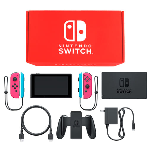 【ラス1！美品・20年製】Switch本体＋Joy-Con＋グリップ＋ストラップ