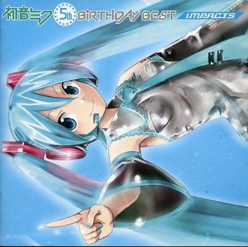 駿河屋 中古 初音ミク 5thバースデー ベスト Impacts 状態 スリーブケース欠品 アニメ ゲーム