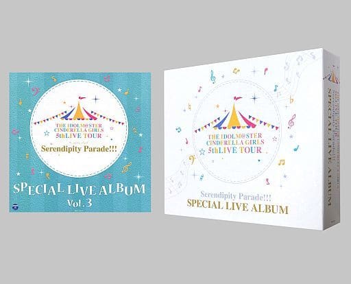 駿河屋 中古 The Idolm Ster Cinderella Girls 5thlive Tour Serendipity Parade Special Live Album Vol 3 収納box付き アニメ ゲーム