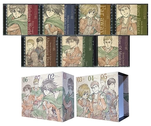 返品送料無料】 進撃の巨人 キャラクターイメージソング 全巻 連動特典 返品送料無料】 進撃の巨人 キャラクターイメージソング 全巻 連動特典