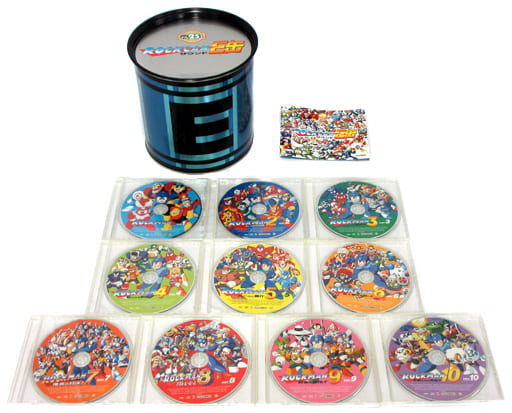 ロックマン２５周年記念CD　ＲＯＣＫＣＡＮサウンドＥ缶