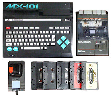 CASIO カシオ MSX MX-101 CASIO カセット付