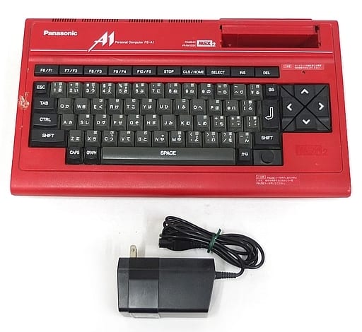 駿河屋 -<中古>MSX2本体 FS-A1(赤)(その他PC)