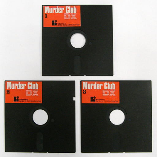 X68000 マーダークラブDX ケース/説明書 としたセレクトショップ