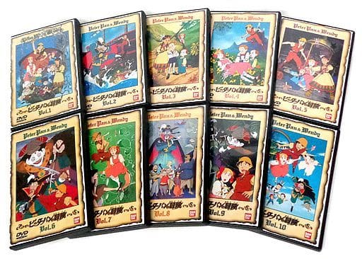 駿河屋 -<中古>ピーターパンの冒険 <全10巻セット>(アニメ全般) 駿河屋 -<中古>ピーターパンの冒険 <全10巻セット>(アニメ全般)