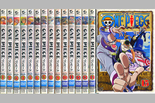 ONE PIECE/ワンピース【1st/ファースト シーズン】DVD 全15巻