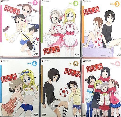 駿河屋 中古 苺ましまろ 初回版 Box付き全6巻セット アニメ