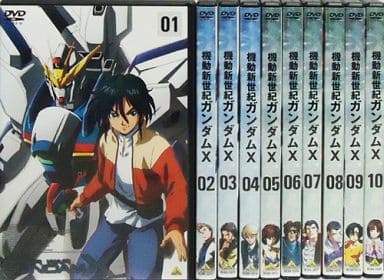 全巻セットDVD▼機動新世紀 ガンダム X(10枚セット)第1話～第38話 最終話▽レンタル落ち