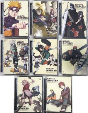駿河屋 中古 Naruto ナルト 疾風伝 風影奪還の章 通常版全8巻セット アニメ全般