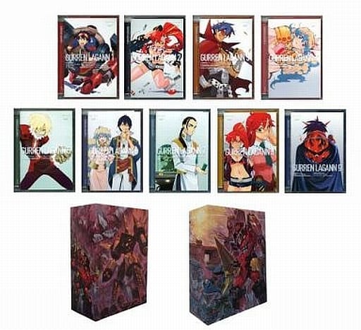 駿河屋 -<中古>天元突破グレンラガン 初回限定版BOX付全9巻セット 駿河屋 -<中古>天元突破グレンラガン 初回限定版BOX付全9巻セット