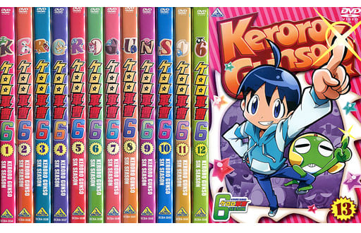 駿河屋 -<中古>ケロロ軍曹6thシーズン 通常版 全13巻セット(アニメ全般)