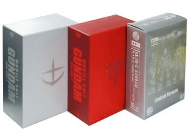 駿河屋 -<中古>機動戦士ガンダム DVD-BOX フィギュア付限定版 全2BOX