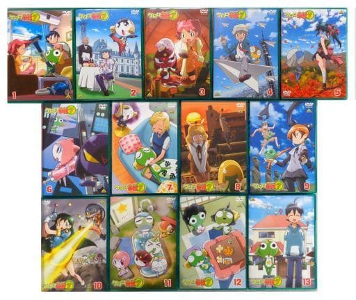 ディスク新品未開封 ケロロ軍曹 7thシーズン 初回版 DVD 全13巻セット-