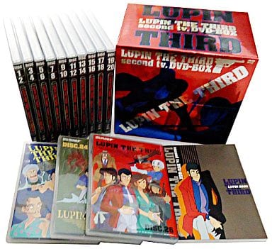 駿河屋 -<中古>不備有)LUPIN THE THIRD second tv.DVD-BOX(状態：DISC1