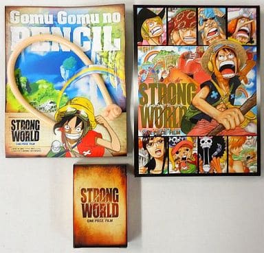 駿河屋 中古 不備有 ワンピースフィルム Strong World 10th Anniversary Limited Edition 状態 トーンダイアル ボイスキーホルダー欠品 アニメ