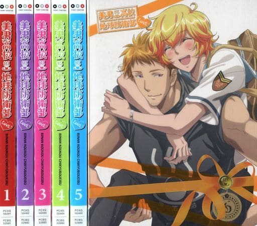 駿河屋 -<中古>美男高校地球防衛部LOVE! 初回版 全6巻セット（アニメ全般）