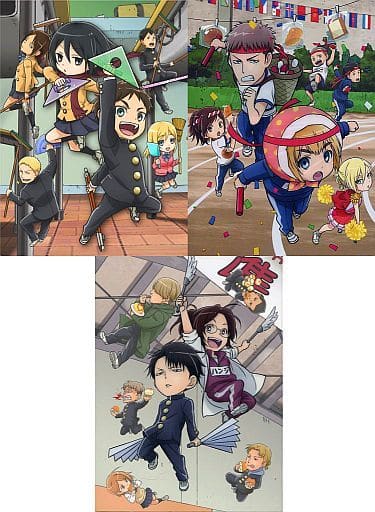駿河屋 -<中古>進撃!巨人中学校 初回版 全3巻セット(アニメ全般) 駿河屋 -<中古>進撃!巨人中学校 初回版 全3巻セット(アニメ全般)