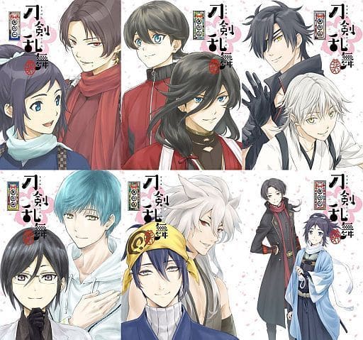 刀剣乱舞-花丸- 初回生産限定版 全6巻セット