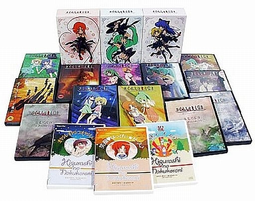 駿河屋 -<中古>不備有)ひぐらしのなく頃に 初回限定版 全9巻セット