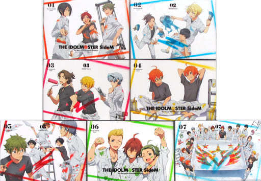 アイドルマスター SideM 1～5、7初回限定生産版BOX付、EoJ