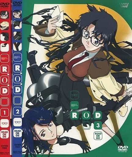 駿河屋 -<中古>R.O.D -READ OR DIE- OVA 通常版 全3巻セット(OVA) 駿河屋 -<中古>R.O.D -READ OR DIE- OVA 通常版 全3巻セット(OVA)