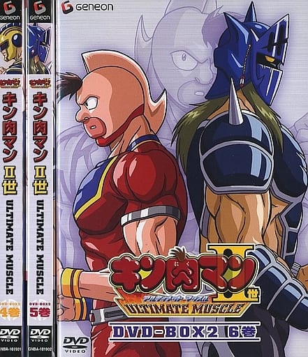 不備有)キン肉マンII世 ULTIMATE MUSCLE DVD-BOX 2(状態:全特典欠品) 不備有)キン肉マンII世 ULTIMATE MUSCLE DVD-BOX 2(状態:全特典欠品)