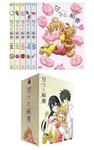 駿河屋 中古 甘々と稲妻 通常版 全6巻セット Amazon全巻収納box付き アニメ全般