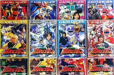 駿河屋 -<中古>百獣戦隊ガオレンジャー 全12巻セット（特撮全般）