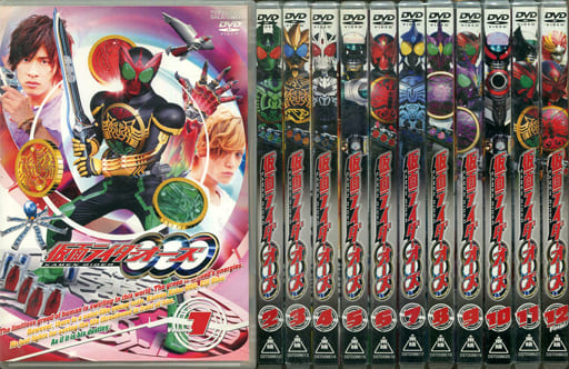 駿河屋 -<中古>仮面ライダーOOO(オーズ) 通常版 全12巻セット（特撮全般）