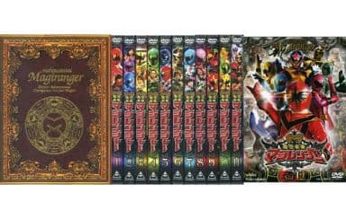 戦隊モノ 特撮 DVD 魔法戦隊マジレンジャー 1~12巻 全巻セット+関連作品-