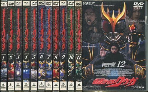 仮面ライダークウガ 初回版 全12巻セット DVD