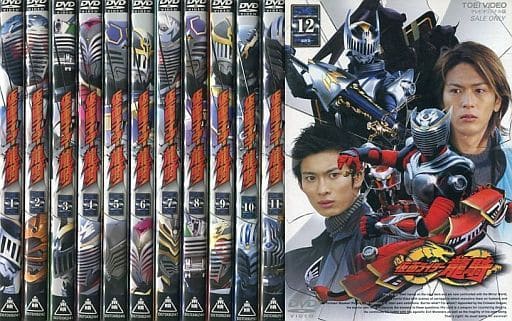 駿河屋 中古 仮面ライダー龍騎 初回版 全12巻セット 特撮