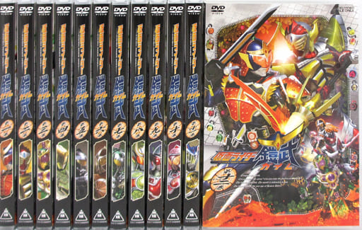 特撮 DVD 仮面ライダー鎧武 ガイム 1~12巻 全巻セット+関連作品2本-