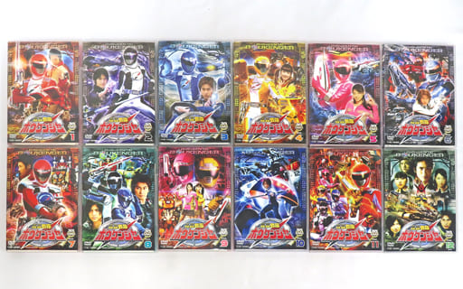 駿河屋 -<中古>轟轟戦隊ボウケンジャー 初回版 全12巻セット(特撮全般)