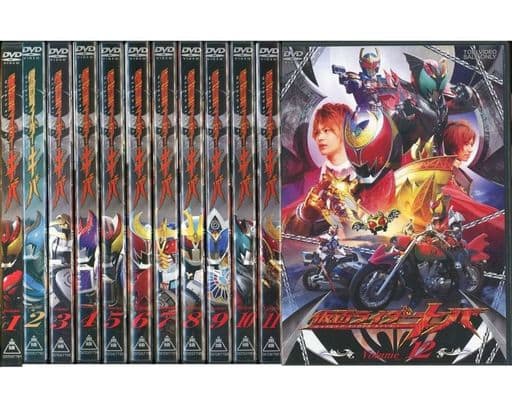 不備有)仮面ライダーキバ 初回生産限定 全12巻セット(状態:本編+特典DISCのみ) 不備有)仮面ライダーキバ 初回生産限定 全12巻セット(状態:本編+特典DISCのみ)