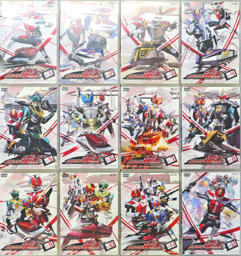 仮面ライダー電王 DVD 全12卷 全卷セット