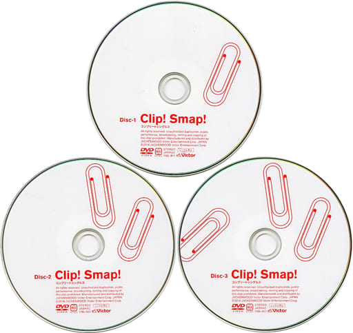 駿河屋 -<中古>不備有)SMAP / Clip!Smap!コンプリートシングルス(状態