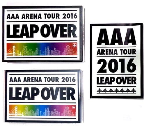 駿河屋 中古 不備有 a a Arena Tour 16 Leap Over 状態 ポストカードセット パンダキーホルダー欠品 音楽