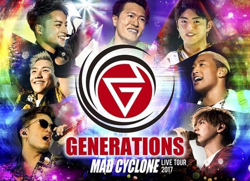 GENERATIONS MAD CYCLONE ツアーパーカー