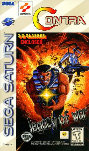 駿河屋 -<中古>北米版 CONTRA (国内版本体動作不可)(セガサターン)